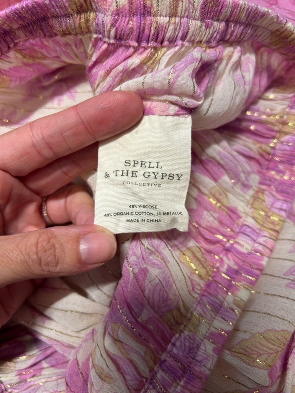 Spell & The Gypsy Collective Coco Lei Top Size S - Picture 3 of 10